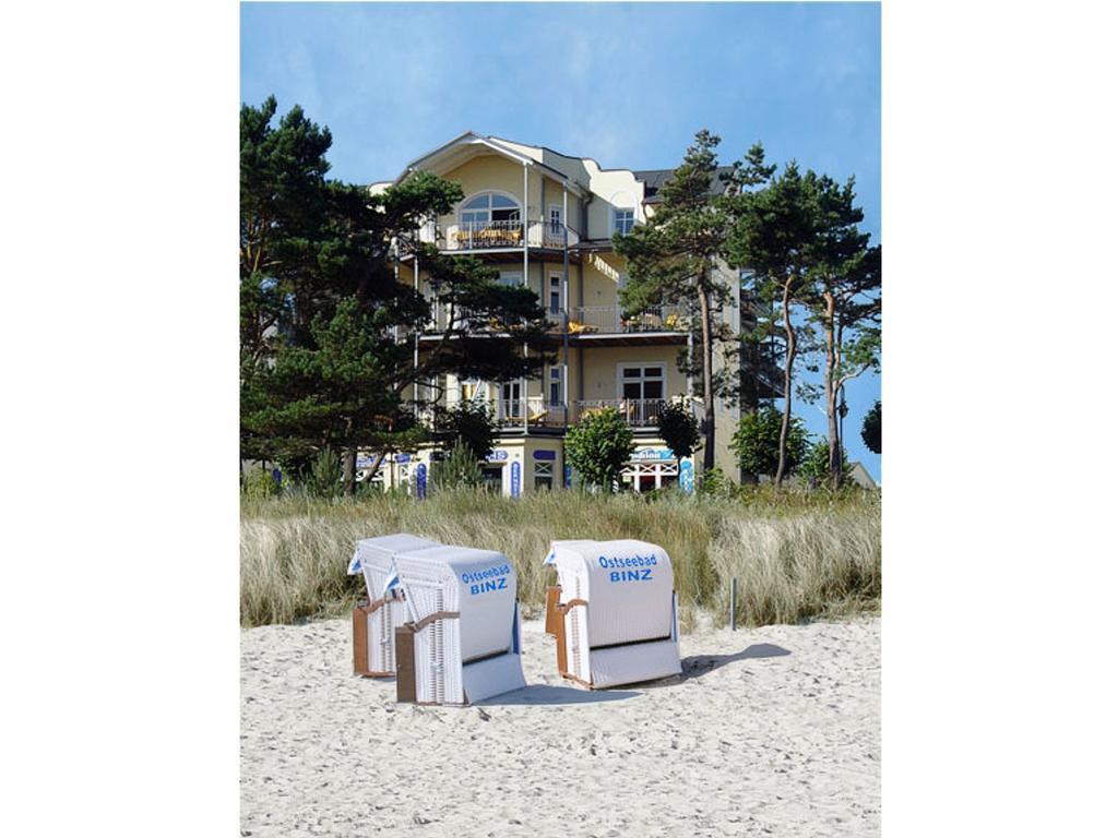 Panorama-meerblick In Der Atlantic Mit Strandkorb Am Apartment *