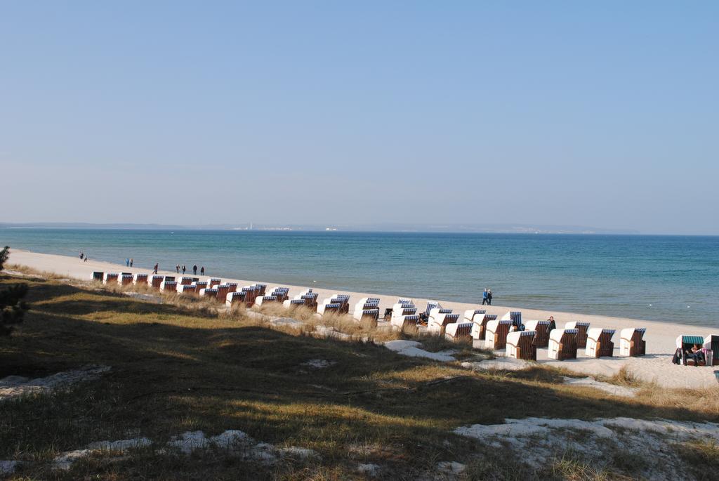 Panorama-meerblick In Der Atlantic Mit Strandkorb Am Ostseebad Binz